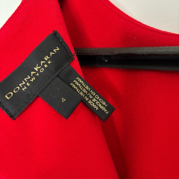 Donna Karan New York red dress - Picture 3 of 3